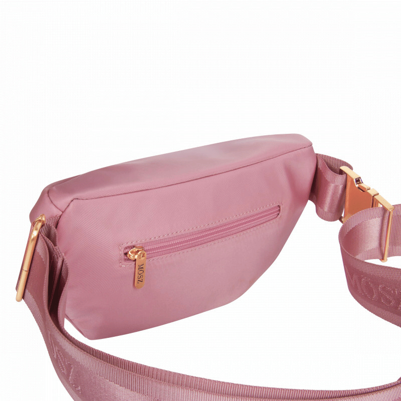 Roze Crossbody Heuptas achterzijde