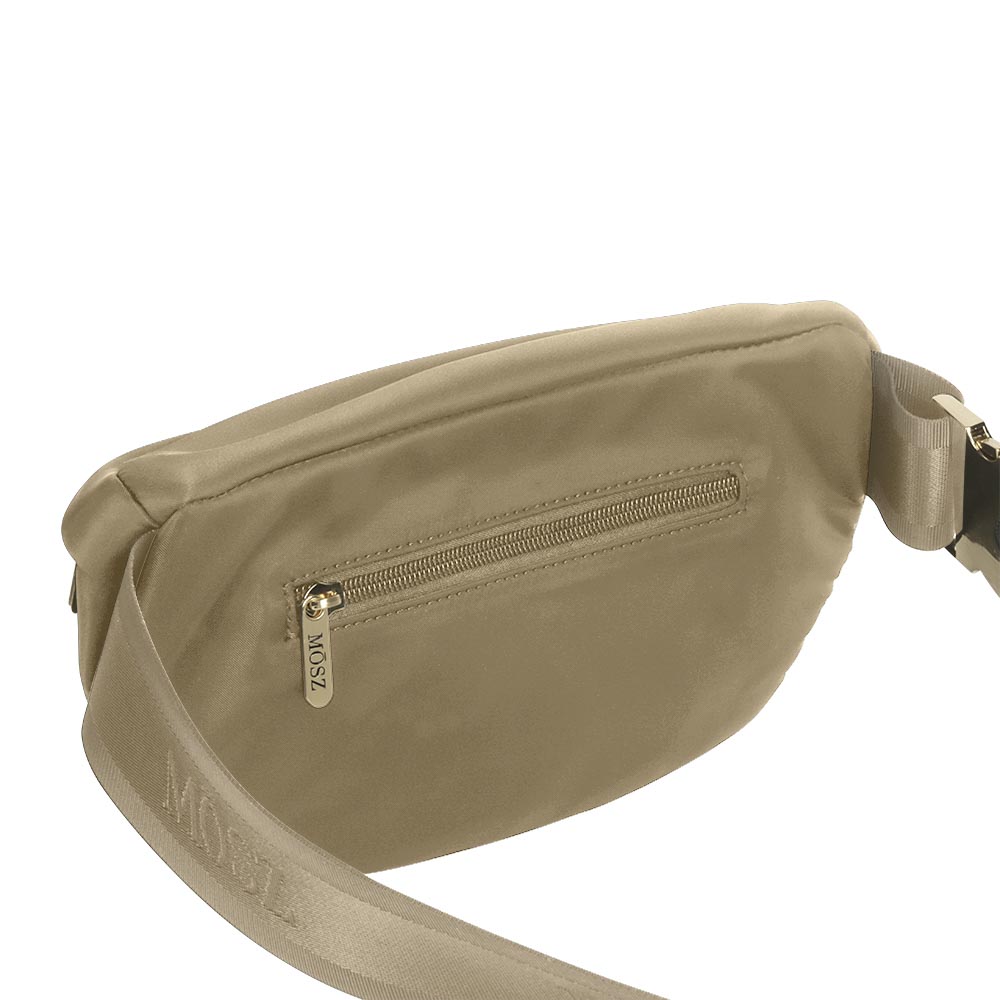 Crossbody Heuptas beige achterzijde