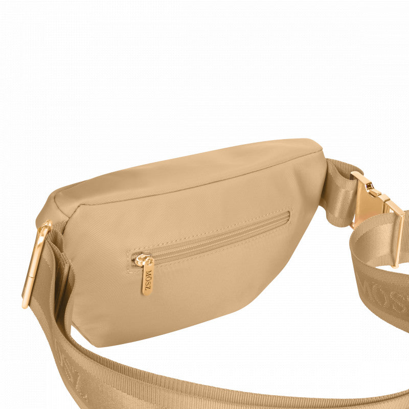 Crossbody Heuptas beige achterkant