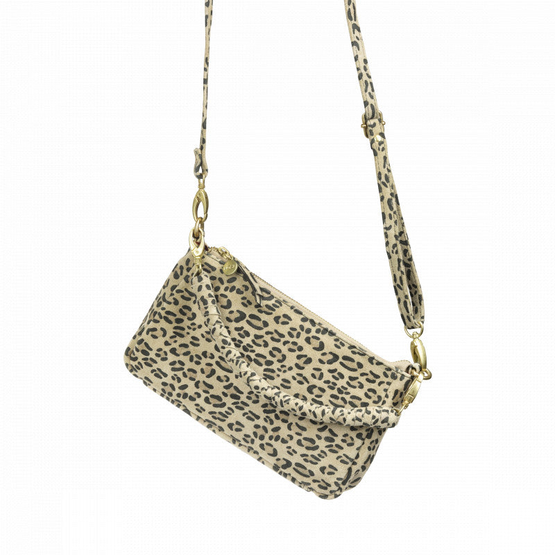 Leopard Kleine Handtas hangend